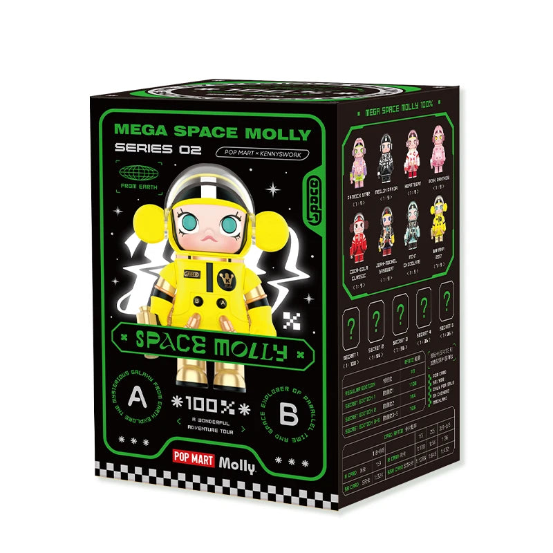 POP MART MEGA SPACE MOLLY 100% SERIES 02-B Mystery Box – Art Toy 